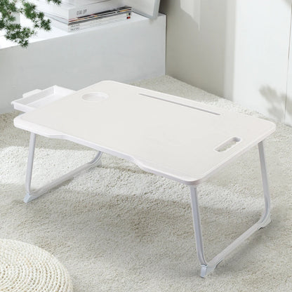 Folding Laptop Bed Desk with Cup Holder