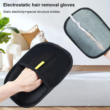 Pet Grooming Hair Remover Gloves