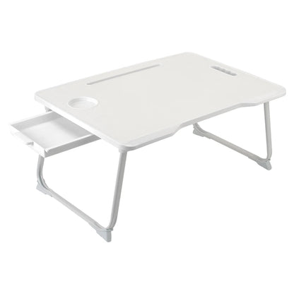 Folding Laptop Bed Desk with Cup Holder