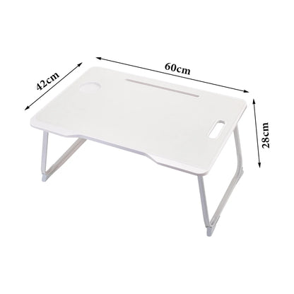 Folding Laptop Bed Desk with Cup Holder